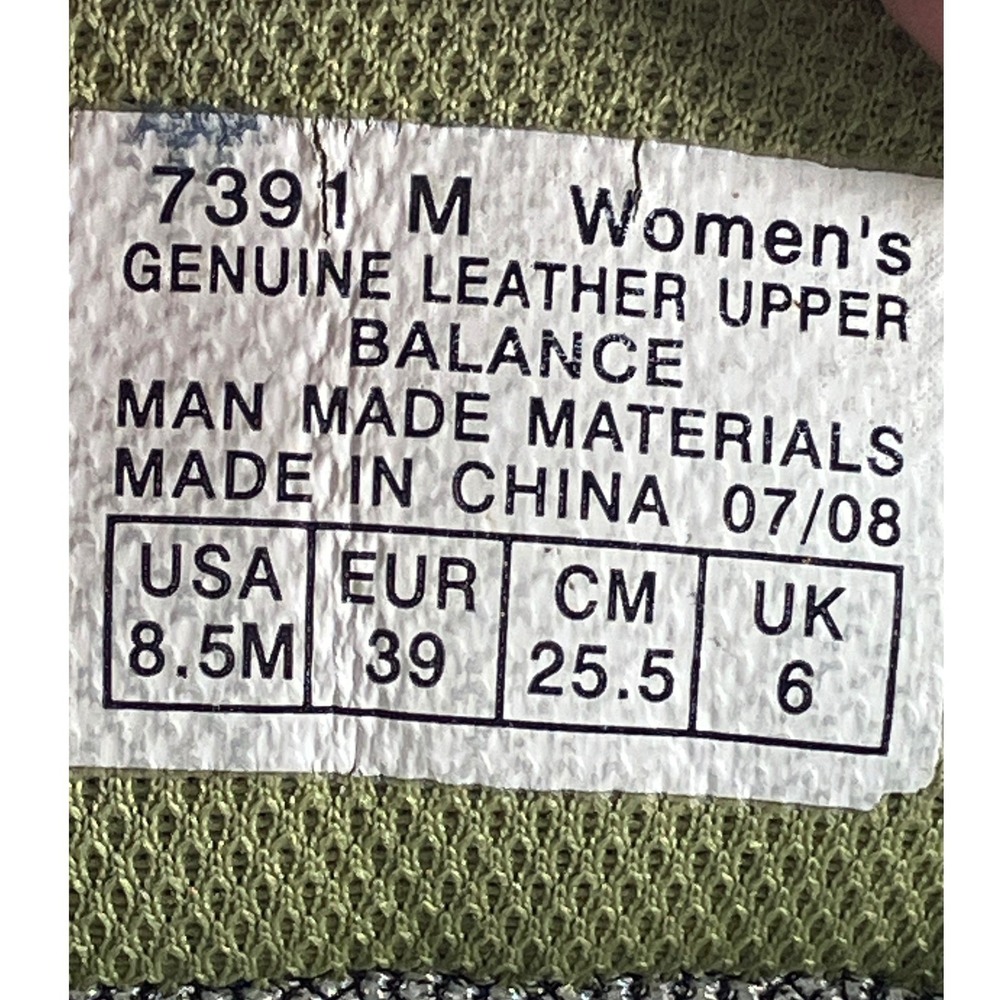 Vasque 7391 M Womens 8.5 M Gore-Tex Hiking Boots Olive Green Leather Waterproof - Picture 7 of 7